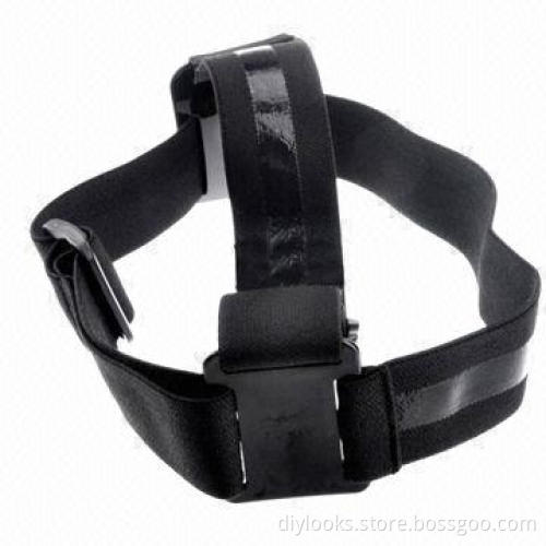 Anti-skid Adjustable Elastic Head Strap Belt for GoPro HD Hero, OEM Orders Welcomed